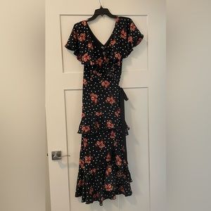 Nordstrom wrap dress, semi formal